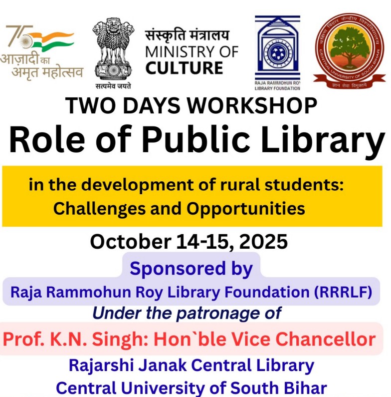 Two Days Workshop on Role of Public Library
