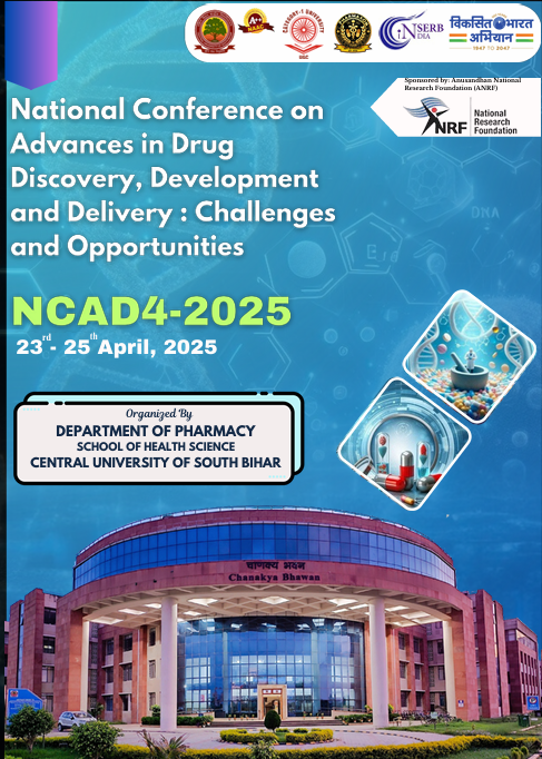 National Conference on Advances in Drug Discovery, Development, and Delivery: Challenges and Opportunities (23rd-25th, April-2025)