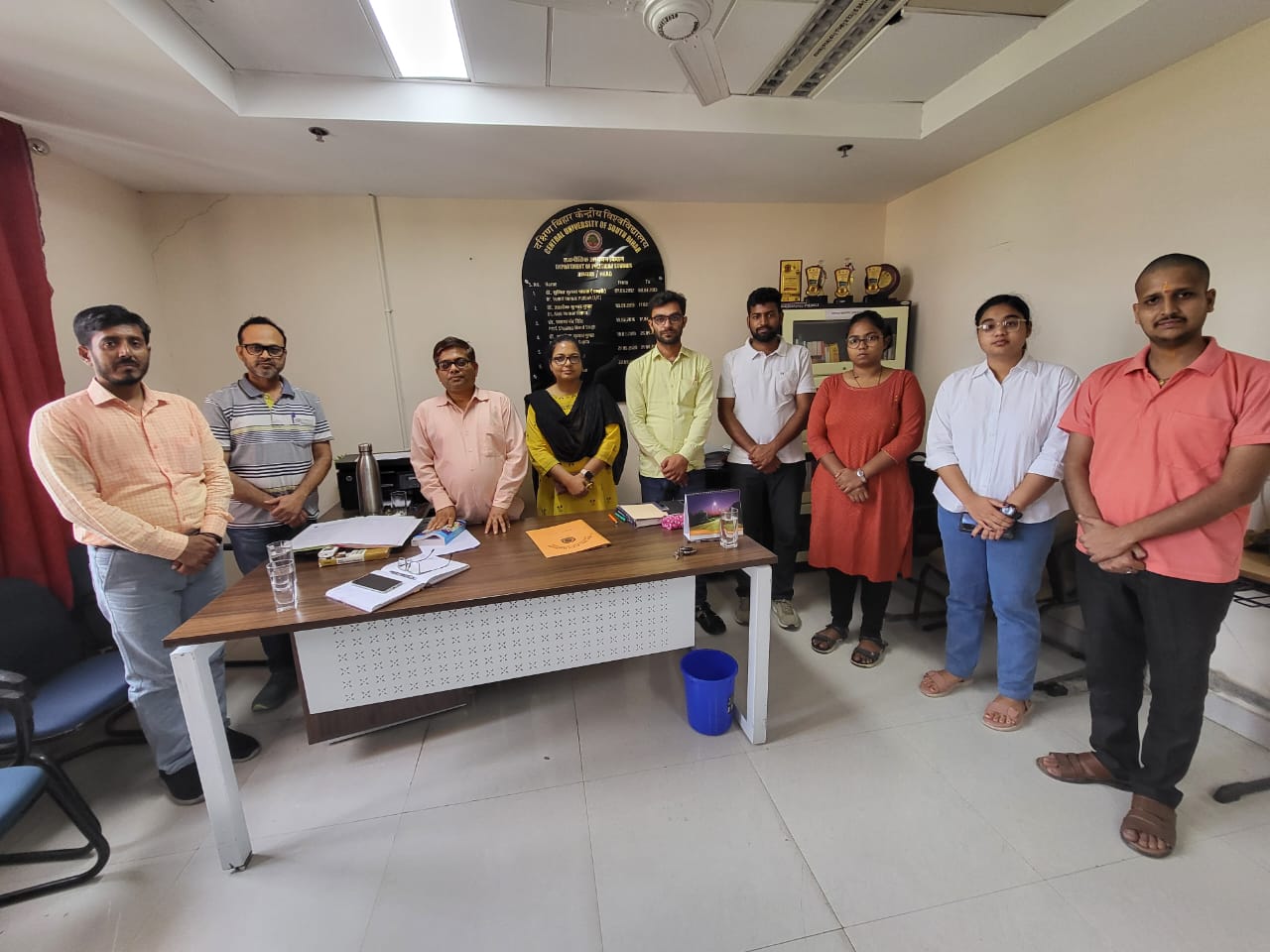 CUSB's NEP Cell organised a meeting on implementation of National Education Policy 2020