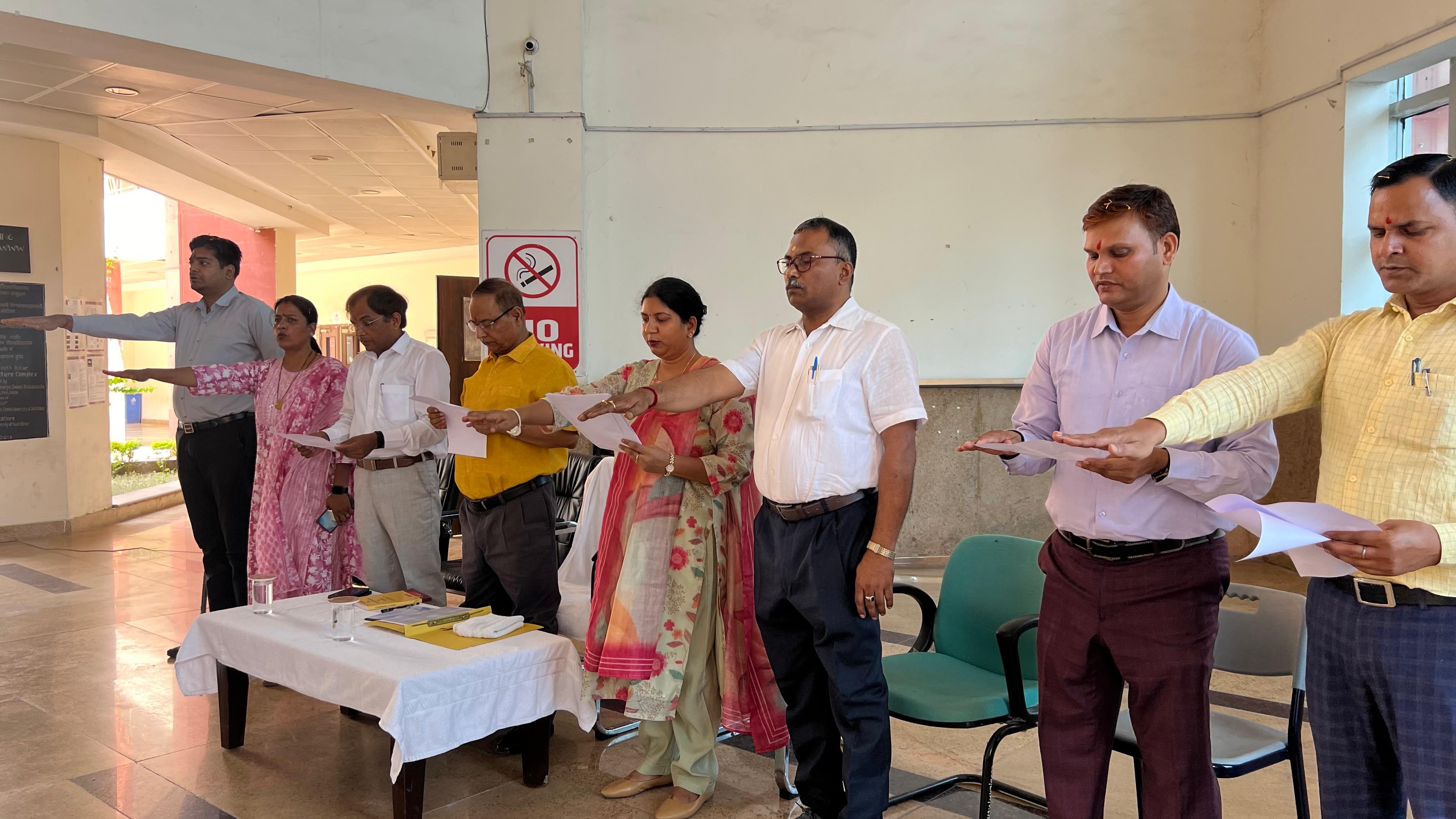 Celebration of Birth Anniversary of Bharat Ratna Babasaheb Bhimrao Ambedkar at CUSB, April 14, 2025