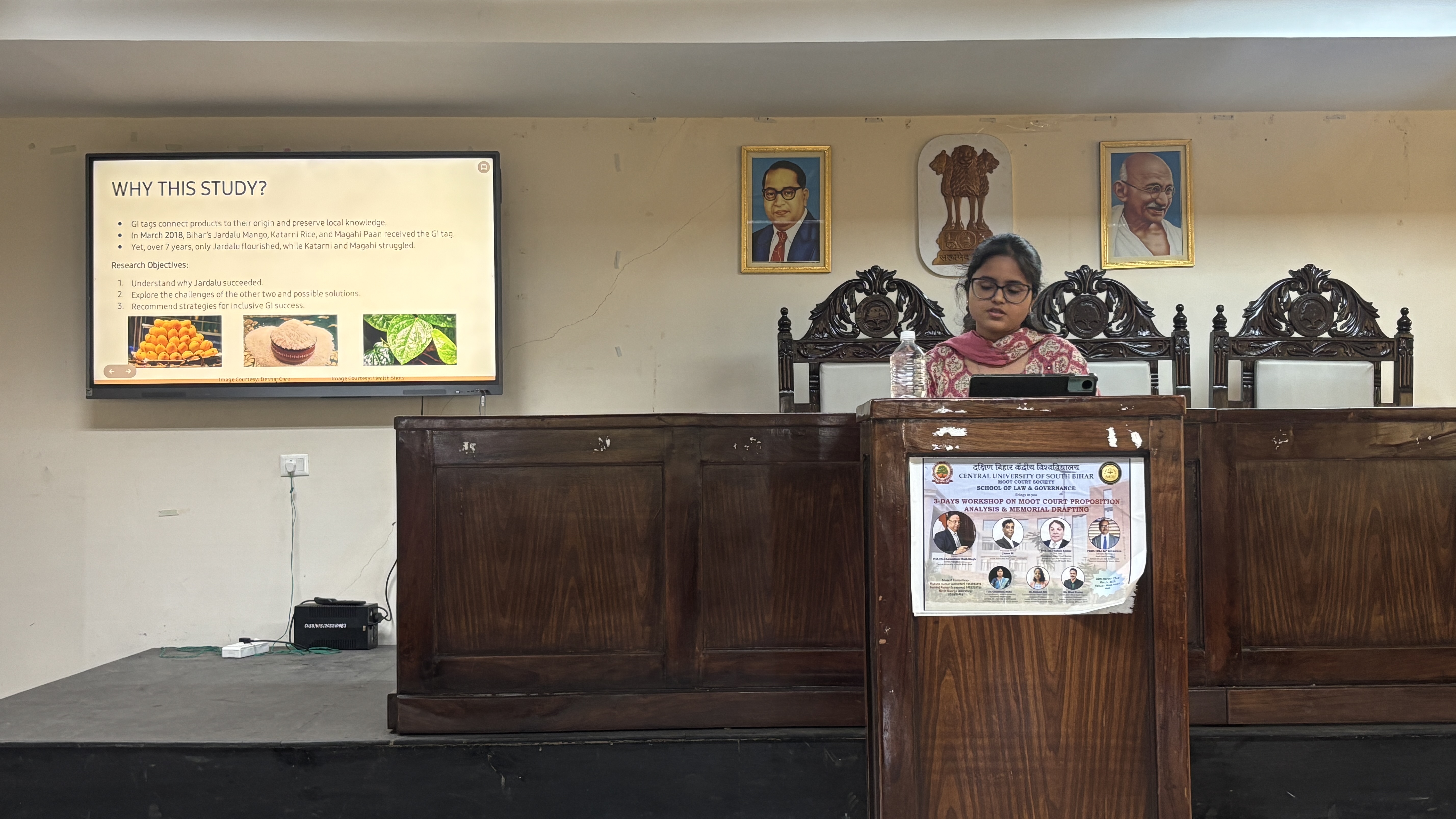 1st Research Paper Presentation Competition at CUSB, April 23, 2025