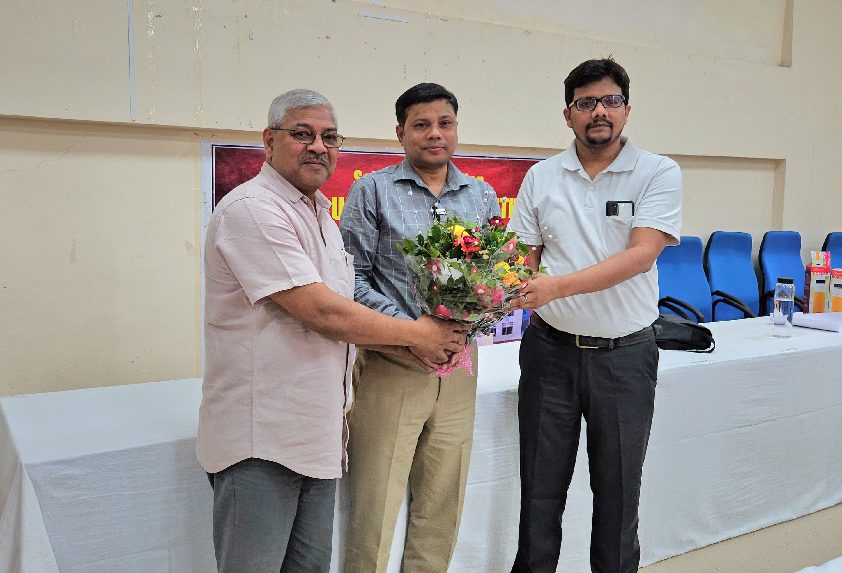 Lecture on PR and Media Management for positive image building by CUSB PRO Mudassir