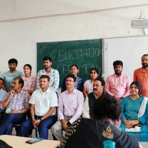 Dept. of Sociology organises felicitation program for the successful students of the UGC NET-JRF June 2023 exam
